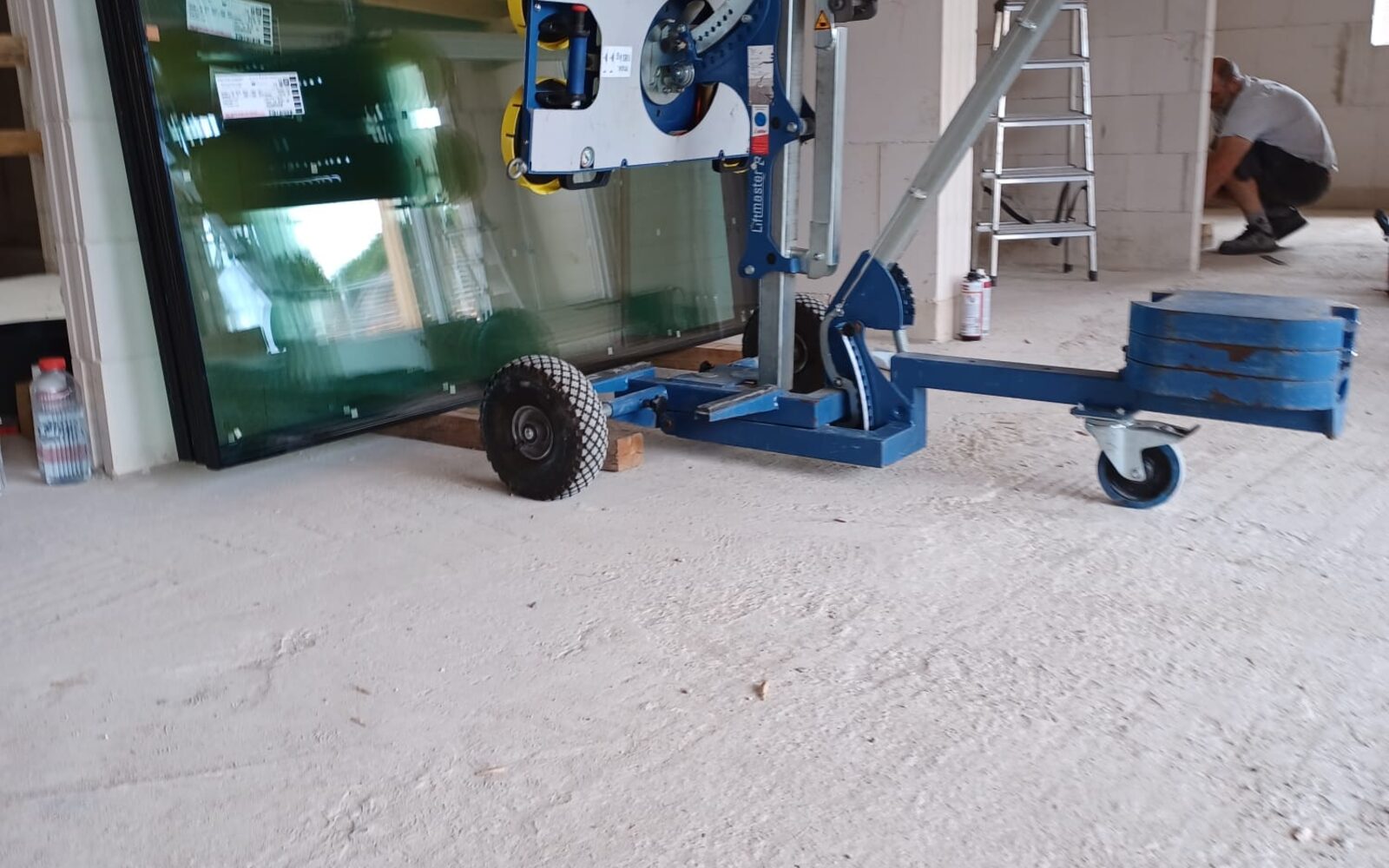 Professionelle Glasmontage