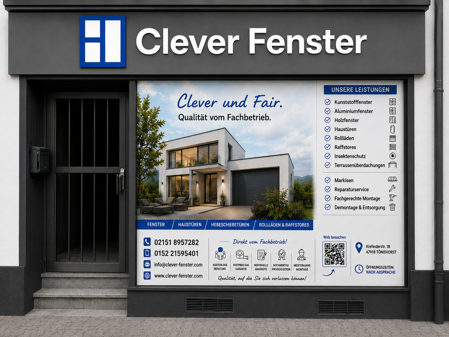 Clever Fenster Schaufenster in Tönisvorst